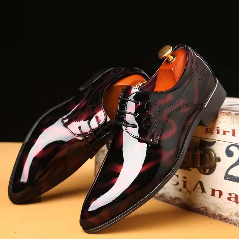 Early Bird Offer🎁--30% OFF🎉Mens Stylish Comfortable Non Slip Leather Oxfords Dress Shoes