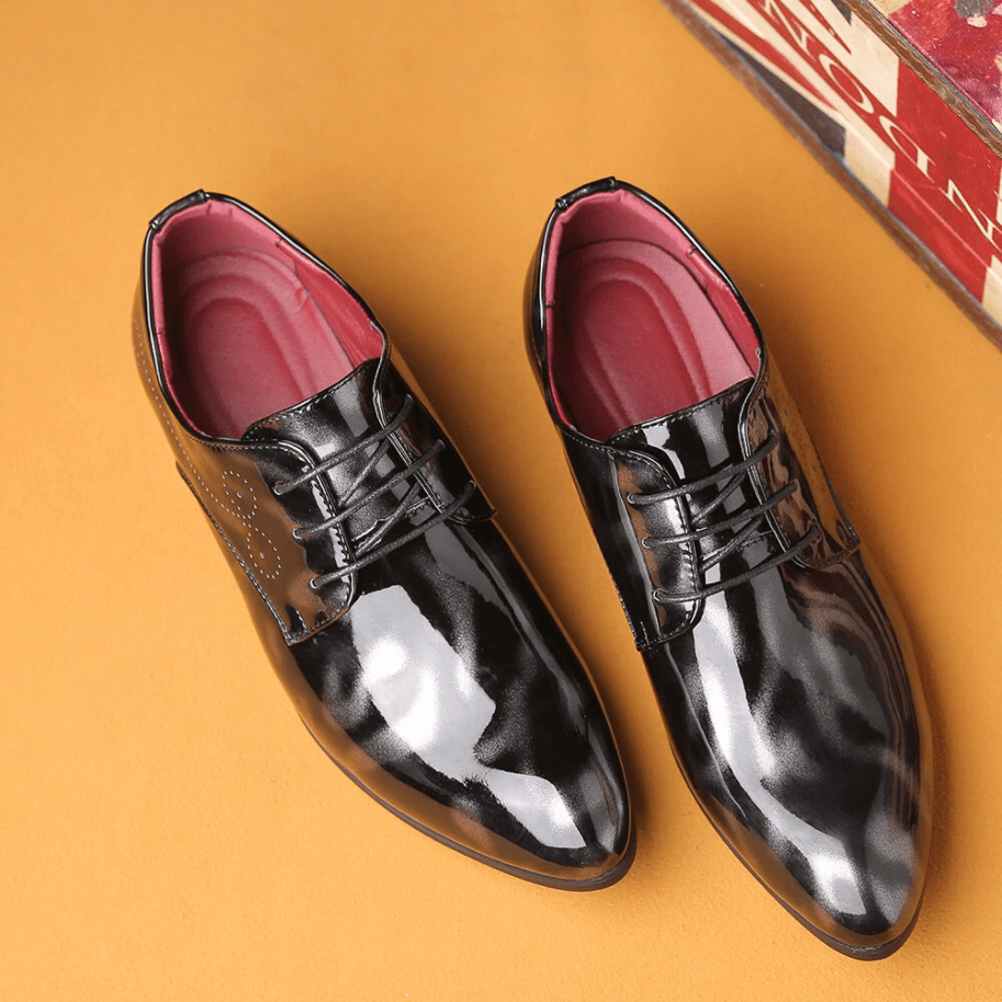 Early Bird Offer🎁--30% OFF🎉Mens Stylish Comfortable Non Slip Leather Oxfords Dress Shoes