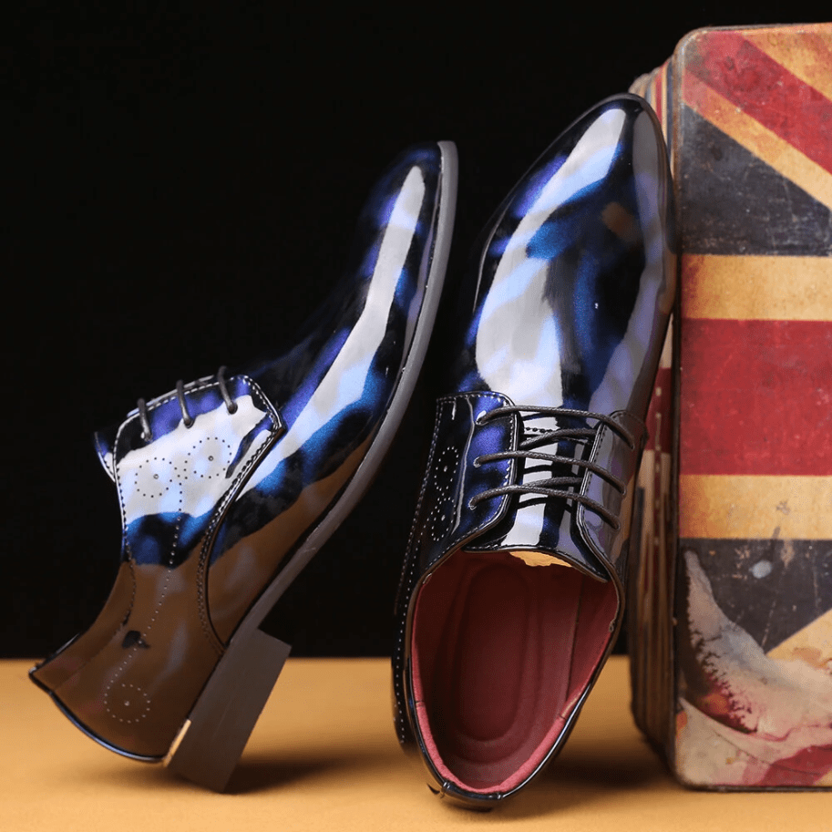 Early Bird Offer🎁--30% OFF🎉Mens Stylish Comfortable Non Slip Leather Oxfords Dress Shoes