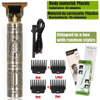 T9 Cordless Electric Hairber Shaver Hair Trimer Home Appliances Travel Barber Razors Shaving Machine for Men Trimmer Man
