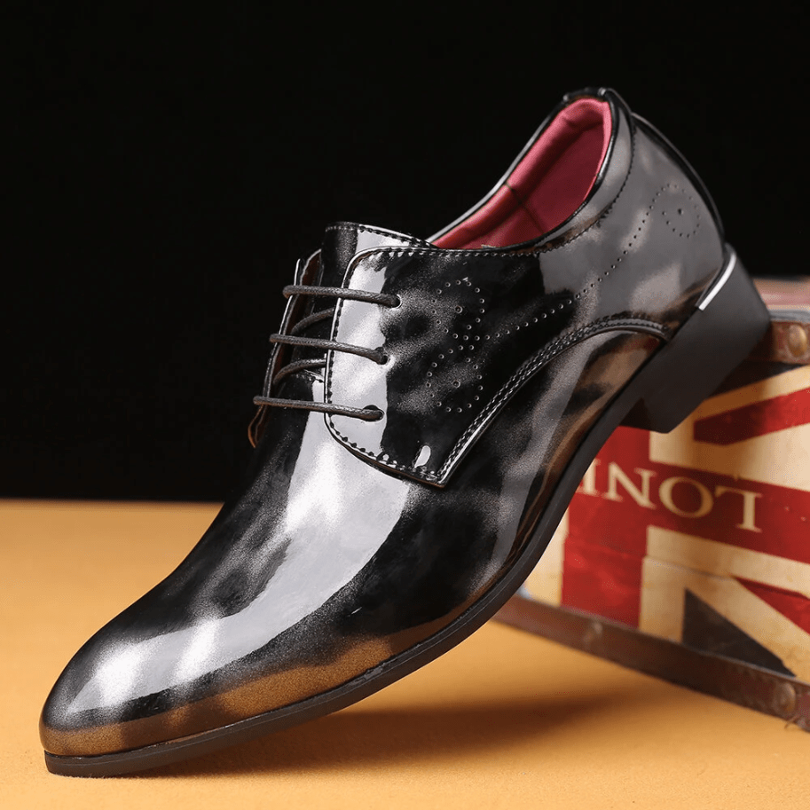 Early Bird Offer🎁--30% OFF🎉Mens Stylish Comfortable Non Slip Leather Oxfords Dress Shoes