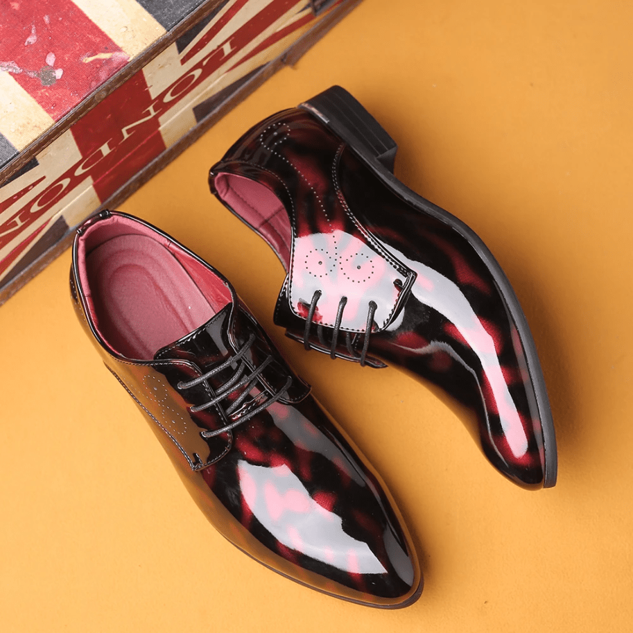 Early Bird Offer🎁--30% OFF🎉Mens Stylish Comfortable Non Slip Leather Oxfords Dress Shoes