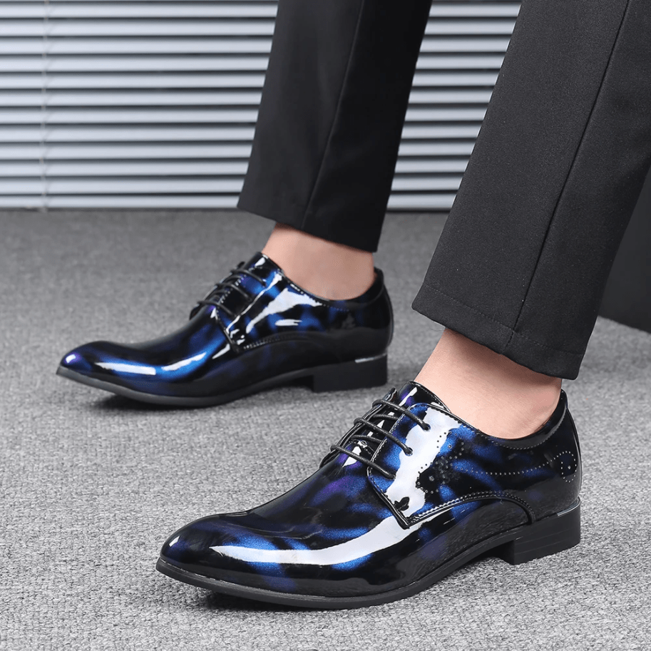 Early Bird Offer🎁--30% OFF🎉Mens Stylish Comfortable Non Slip Leather Oxfords Dress Shoes