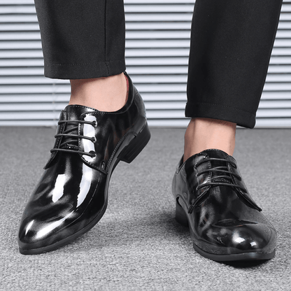 Early Bird Offer🎁--30% OFF🎉Mens Stylish Comfortable Non Slip Leather Oxfords Dress Shoes