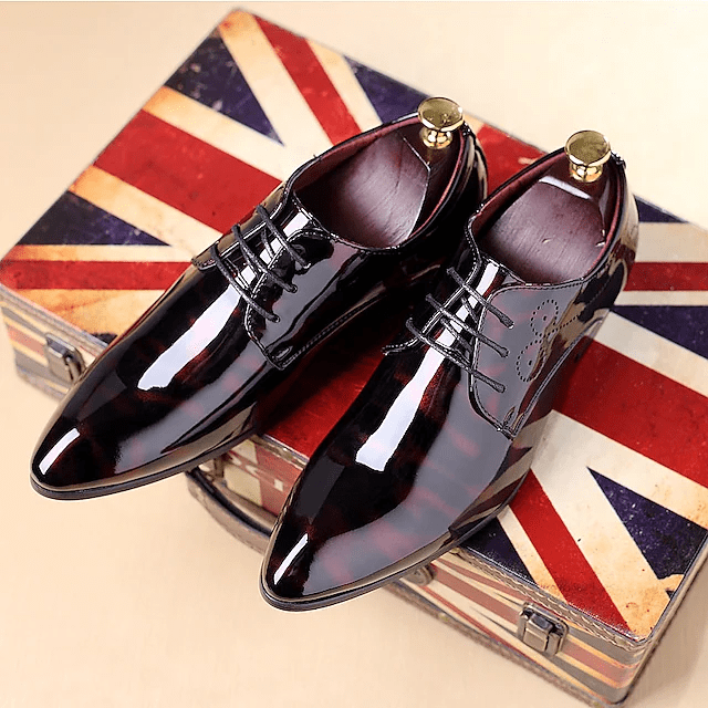 Early Bird Offer🎁--30% OFF🎉Mens Stylish Comfortable Non Slip Leather Oxfords Dress Shoes